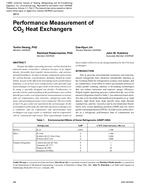 4814 – Performance Measurement of CO2 Heat Exchangers