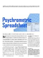 Psychrometric Spreadsheet