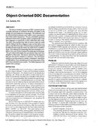 VA-89-07-1 — Object-Oriented DDC Documentation