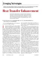 Emerging Technologies: Heat Transfer Enhancement