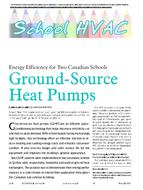 Ground-Source Heat Pumps: Energy Efficiency for Two Canadian Schools