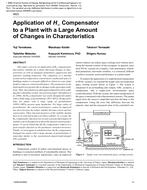 4823 – Application of H8 Compensator to a Plant with a Large Amount of Changes in Characteristics