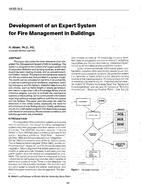 VA-89-16-5 — Development of an Expert System for Fire Management in Buildings