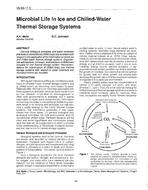 VA-89-17-3 — Microbial Life in Ice and Chilled-Water Thermal Storage Systems