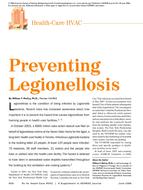 Health-Care HVAC: Preventing Legionellosis