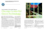 2006 ASHRAE Technology Awards: Chicago Center for Green Technology