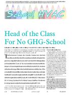 2006 ASHRAE Technology Awards: Head of the Class For No GHG-School