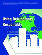 Using Refrigerants Responsibly