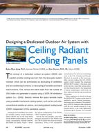 Designing a Dedicated Outdoor Air System with Ceiling Radiant Cooling Panels