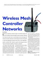 Wireless Mesh Controller Networks