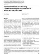 QC-06-034 – Model Validation and Testing: The Methodological Foundation of ASHRAE Standard 140
