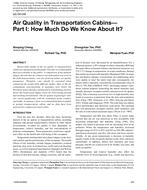 QC-06-046 – Air Quality in Transportation CabinsÃ¢Â€Â”Part I: How Much Do We Know About It?