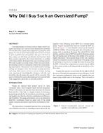 CI-01-06-2 — Why Did I Buy Such an Oversized Pump?