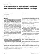 AC-02-18-2 — Status of Fuel Cell Systems for Combined Heat and Power Applications in Buildings