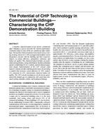 AC-02-18-1 — The Potential of CHP Technology in Commercial BuildingsÃ¢Â€Â”Characterizing the CHP Demonstration Building