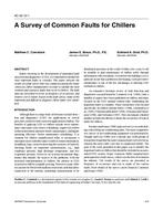 AC-02-12-1 — A Survey of Common Faults for Chillers
