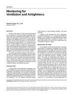 DA-00-09-2 — Monitoring for Ventilation and Airtightness