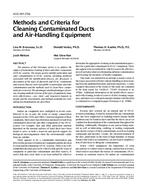 4335 (RP-759)  — Methods and Criteria for Cleaning Contaminated Ducts and Air-Handling Equipment