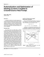 MN-00-13-1 — Rationalization and Optimization of Heating Systems Coupled to Ground-Source Heat Pumps