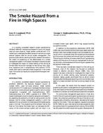 AT-01-11-2 — The Smoke Hazard from a Fire in High Spaces