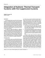 AT-01-07-4 — Integration of Hydronic Thermal Transport Systems with Fire Suppression Systems
