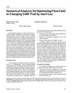 4488 — Numerical Analysis forOptimizing Flow Field  in Charging SMIF Pod by Inert Gas