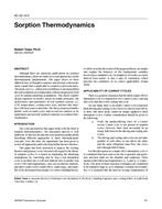 AC-02-10-2 — Sorption Thermodynamics