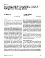AC-02-07-1 — Warm Liquid Defrosting for Supermarket Refrigerated Display Cases