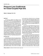 4535 — Pressure Loss Coefficients for Close-Coupled Pipe Ells