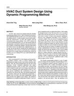 4500 — HVAC Duct System Design Using Dynamic Programming Method