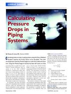 Calculating Pressure Drops in Piping Systems