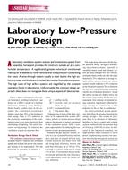 Laboratory Low-Pressure Drop Design