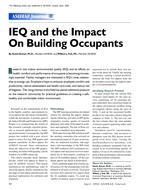 IEQ and the Impact on Building Occupants