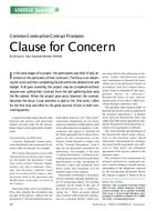 Clause for Concern: Common Construction Contract Provisions