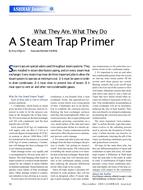 A Steam Trap Primer: What They Are, What They Do