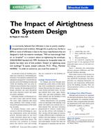 Practical Guide: The Impact of Airtightness On System Design