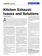 Practical Guide: Kitchen Exhaust: Issues and Solutions