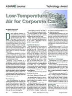 2001 ASHRAE Technology Awards: Low-Temperature Supply Air for Corporate Campus