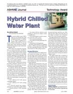 2001 ASHRAE Technology Awards: Hybrid Chilled Water Plant