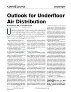 Outlook for Underfloor Air Distribution