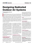 Designing Dedicated Outdoor Air Systems