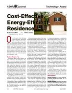2001 ASHRAE Technology Awards: Cost-Effective, Energy-Efficient Residence