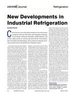 New Developments in Industrial Refrigeration