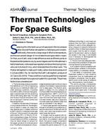 Thermal Technologies For Space Suits