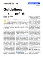 Practical Guide: Guidelines for Comfort