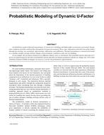 Probabilistic Modeling of Dynamic U-Factor