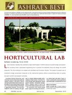 2010 ASHRAE Technology Awards: Horticultural Lab