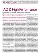 IAQ Applications: IAQ & High Performance