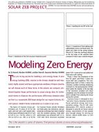 02: Solar NZEB Project – Modeling Zero Energy