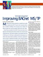 Improving BACnet MS/TP – Harder, Better, Faster, Stronger